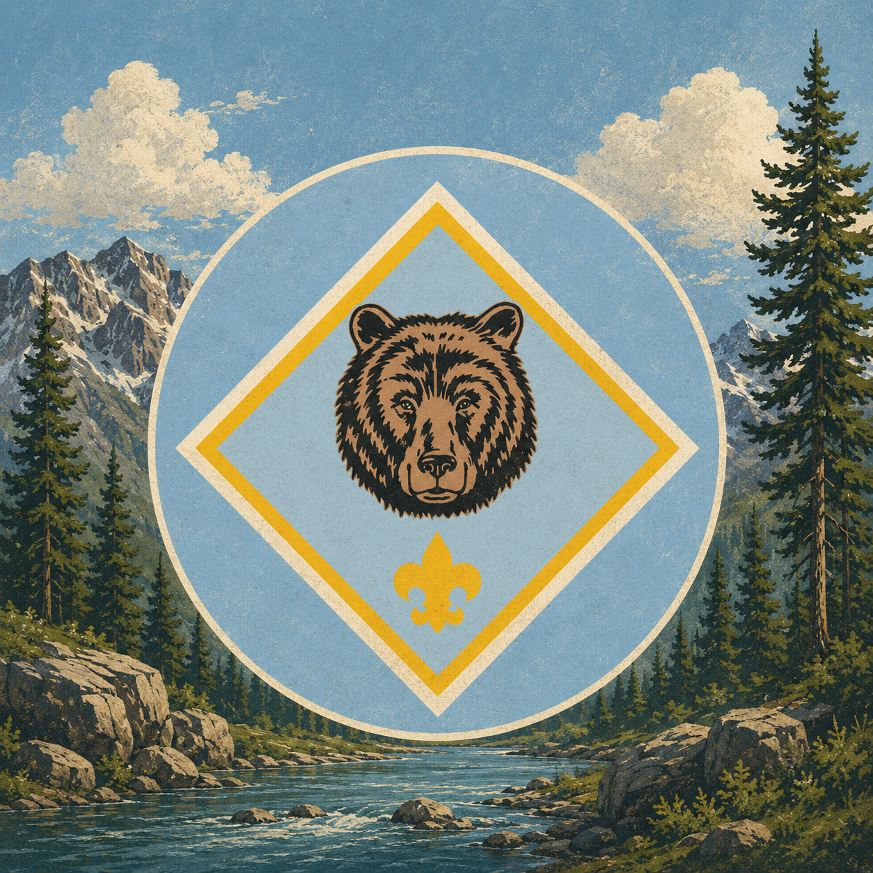 Bear rank badge