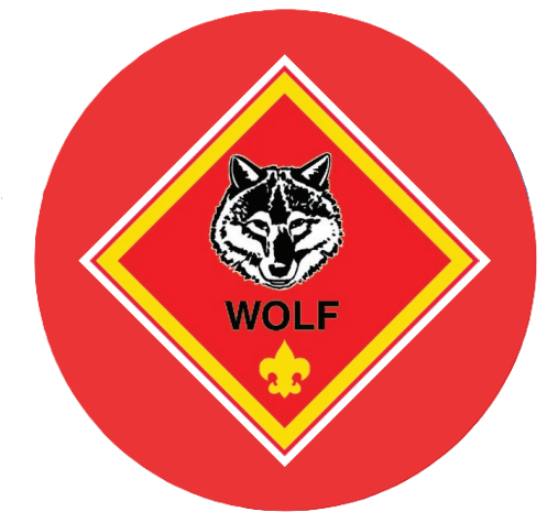 Wolf rank badge